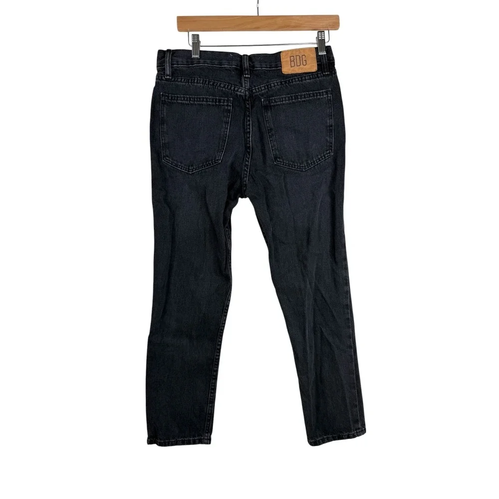BDG Urban Outfitters Dad Slim Tapered Fit Jeans size 29/30 Black